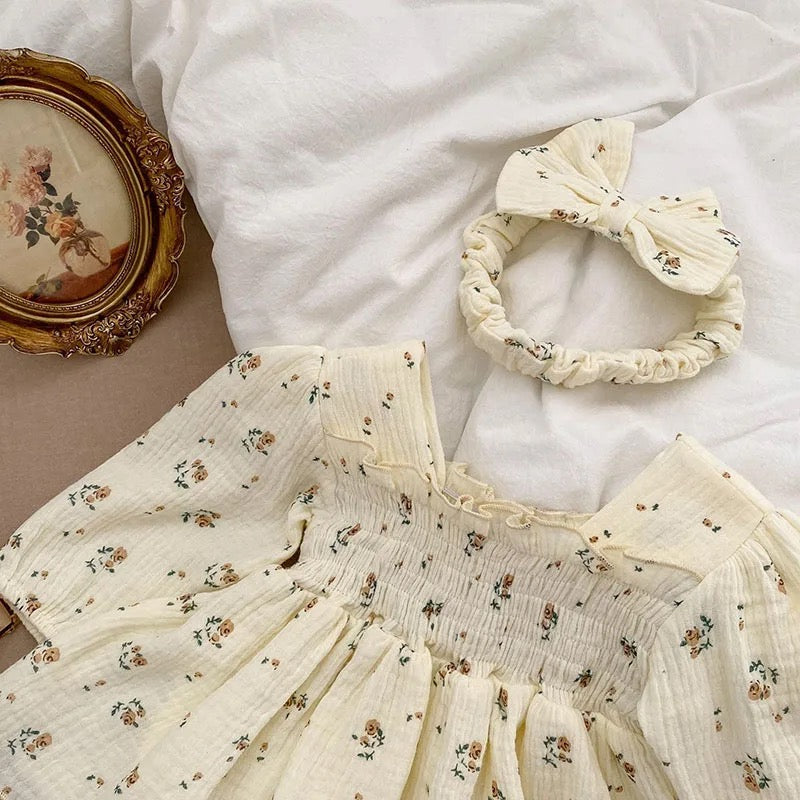 Floral Romper & headband